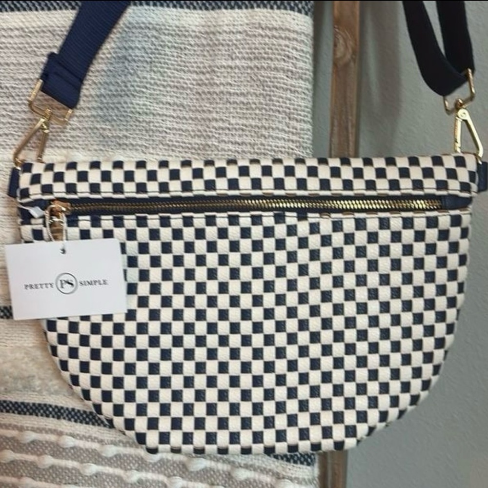 Westlyn Woven Bum Bag Navy